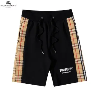 Burberry Black & Checkered Panel Shorts — seller product photo