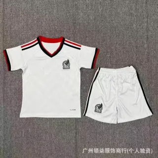 Adidas Mexico Away Jersey Set White/Black — seller product photo