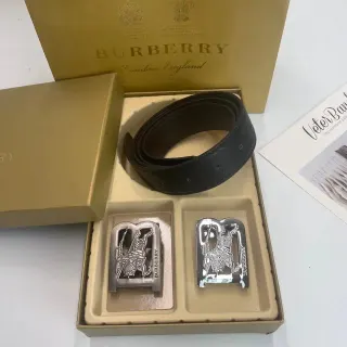 Burberry TB Monogram Belt Set in Black — seller product photo