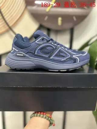 Dior Saddle Blue Sneakers — seller product photo