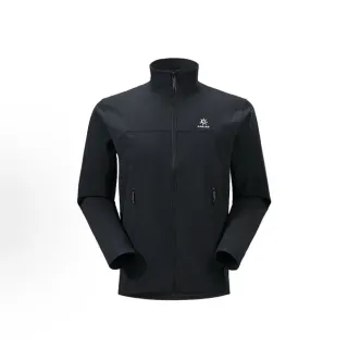 Black Stand Collar Softshell Jacket — seller product photo