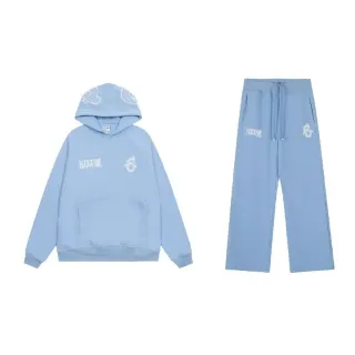 Light Blue Co-ord Set with Embroidered 'SIXPM' Logo — seller product photo