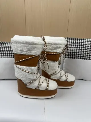 Birkenstock Moon Boot Camel Waterproof Faux Fur — seller product photo