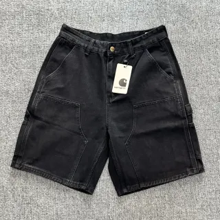 Carhartt Detroit Kickback Black Denim Shorts — seller product photo