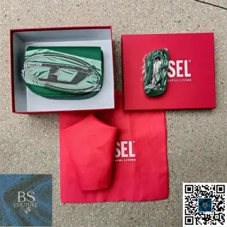 Diesel Green Logo Belt Bag — seller product photo