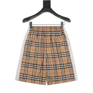 Burberry Vintage Check Plaid Shorts Beige — seller product photo