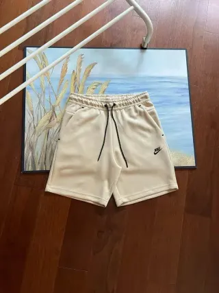 Nike Tech Fleece Shorts Beige Casual — seller product photo