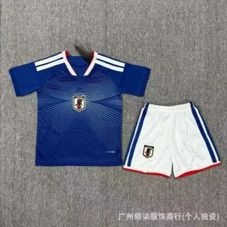 Adidas Japan Home Jersey Set 2627 Blue White Soccer Kit — seller product photo