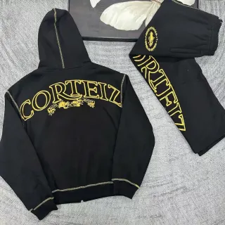 Corteiz RTW Black & Gold Tracksuit Set — seller product photo