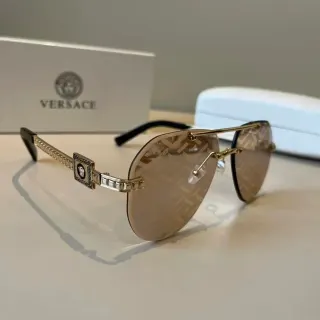 Versace Medusa Aviator Sunglasses Gold Frame — seller product photo