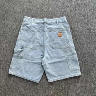 Carhartt WIP Detroit Light Wash Denim Shorts — seller product photo