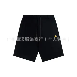 Carhartt Black Shorts with Yellow Logo — seller product photo