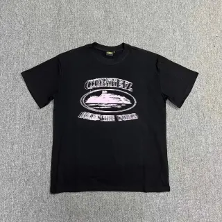 Black 'Cornew' Graphic T-Shirt — seller product photo