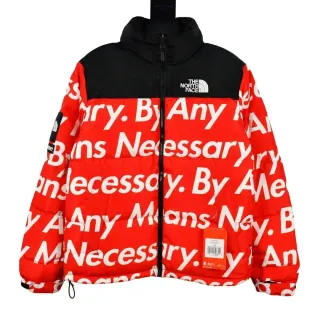 The North Face Nuptse SUP-33 Red/Black Parka — seller product photo