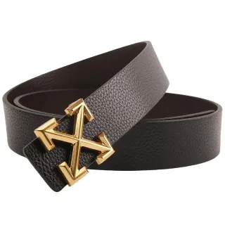 Off-White Arrow Belt Black Leather Belt — seller product photo
