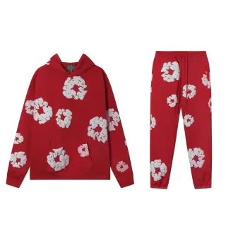 Red Cloud Print Tracksuit Set — seller product photo
