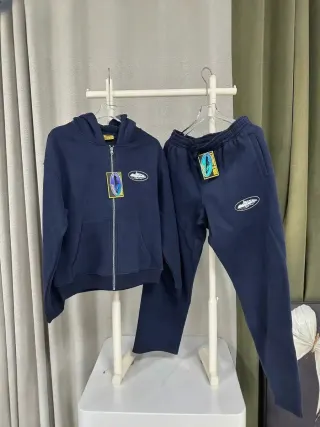 Navy Blue Tracksuit Set with Boat Logo — seller product photo