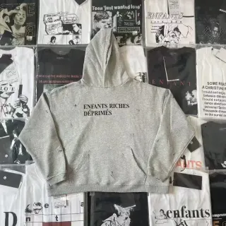 Distressed Grey Enfants Riches Déprimés Hoodie — seller product photo