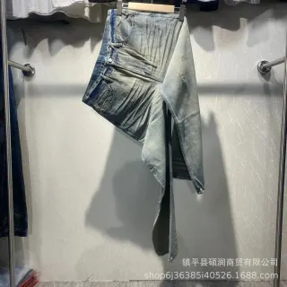 JK9669 Vintage Blue Denim Shorts — seller product photo