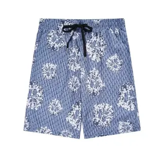 Dior Saddle Floral Print Shorts Blue — seller product photo