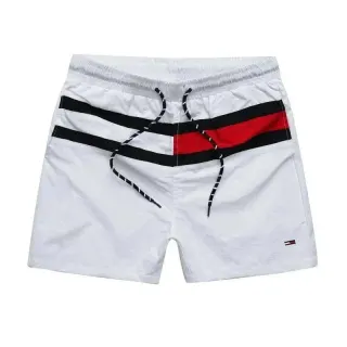 Tommy Hilfiger White Striped Shorts — seller product photo