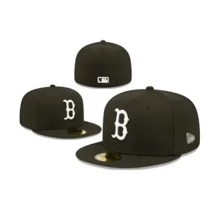 New Era 59FIFTY Boston 'B' Black Cap — seller product photo