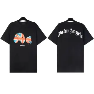 Palm Angels Black Union Jack Bear T-Shirt — seller product photo