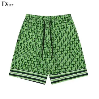 Dior Green Monogram Print Shorts — seller product photo