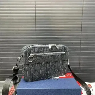 Dior Book Tote Monogram Black Crossbody Bag — seller product photo