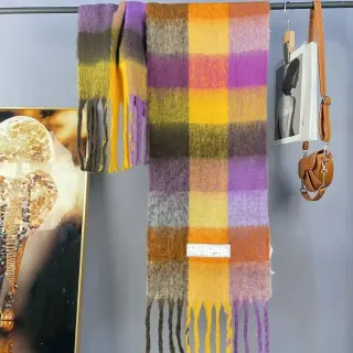 Multicolor Plaid Scarf — seller product photo