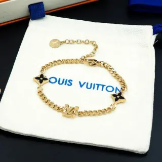 Louis Vuitton Tabi Gold LV Logo Bracelet — seller product photo