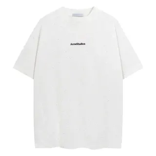 Acne Studios White Speckled Logo T-Shirt — seller product photo