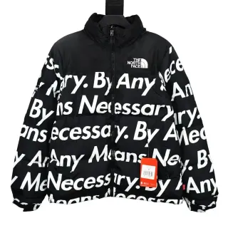 The North Face Nuptse SUP-32 Black By Any Means Necessary Jacket — seller product photo
