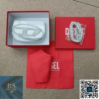 Diesel White Logo Belt Bag with Strap — seller product photo