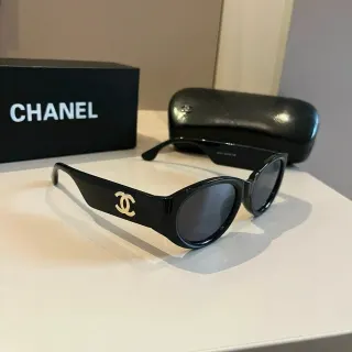 Chanel Classic Flap Black Sunglasses — seller product photo