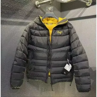 Arc'teryx Arctic Jacket Black/Yellow Parka — seller product photo