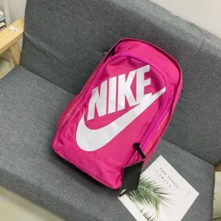 Nike Pink Backpack with White Swoosh — seller product photo
