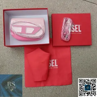 Diesel Pink Logo Crossbody Bag — seller product photo