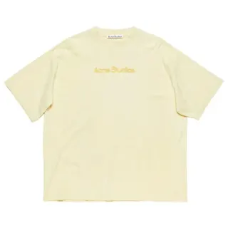 Acne Studios Yellow Logo T-Shirt — seller product photo