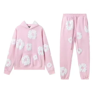 Pink Cloud Print Tracksuit Set — seller product photo