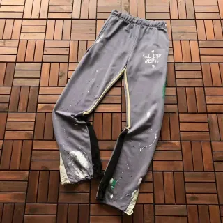 Gallery Dept. Art That Kills Grey Paint-Splatter Sweatpants — seller product photo
