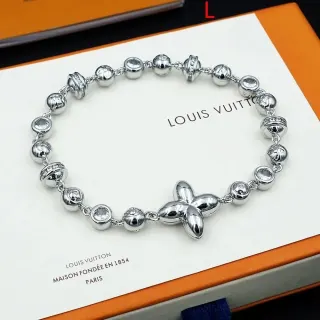 Louis Vuitton Tabi Silver Bead Bracelet — seller product photo