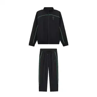 A Bathing Ape BAPE STA Black with Green Tracksuit — seller product photo