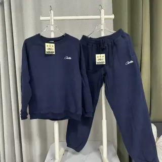 H&M Co-ord Set Navy Solid Tracksuit — seller product photo