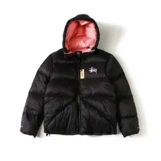 Stussy Black Pink Lined Puffer Jacket — seller product photo