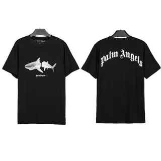 Palm Angels Black Shark T-Shirt Casual — seller product photo