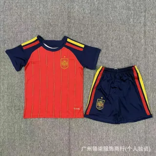 Adidas Spain Home Jersey Set 2627 Red Shorts — seller product photo