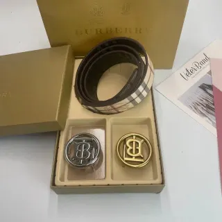 Burberry TB Monogram Belt Set with Two Buckles — seller product photo