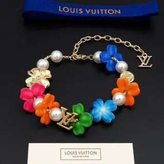 Louis Vuitton Tabi Colorful Flower Bead Bracelet — seller product photo