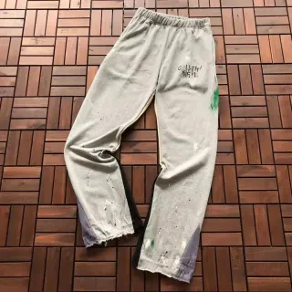 Gallery Dept. Art That Kills Grey Painted Sweatpants — seller product photo